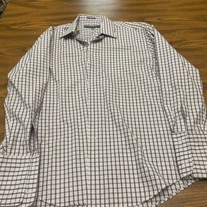 Perry Ellis Portfolio Plaid Men’s Button Down